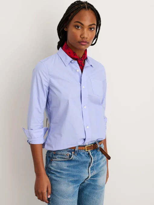 Bobby Shirt In Paper Poplin