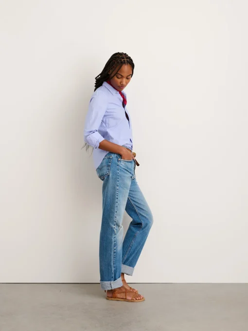 Bobby Shirt In Paper Poplin