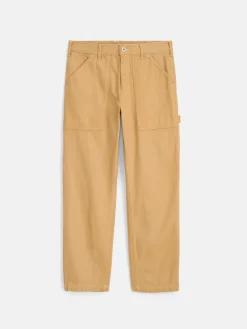 Botanical Dyed Painter Pant In Recycled Denim