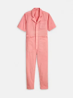 Botanical Dyed Standard Short Sleeve Jumpsuit