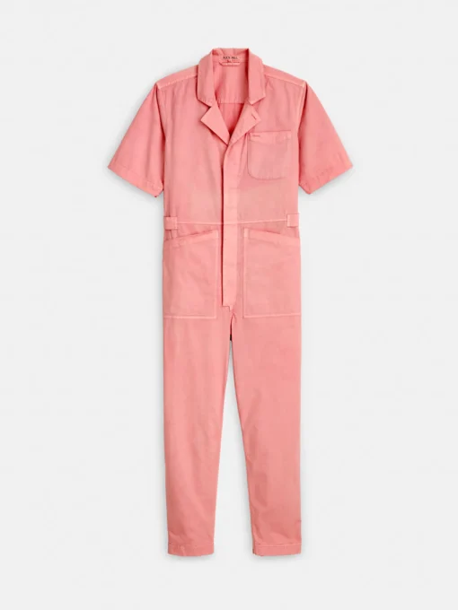 Botanical Dyed Standard Short Sleeve Jumpsuit