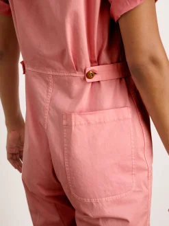 Botanical Dyed Standard Short Sleeve Jumpsuit