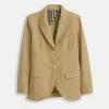 Boy Blazer In Cotton Linen