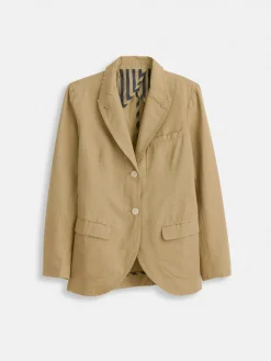 Boy Blazer In Cotton Linen