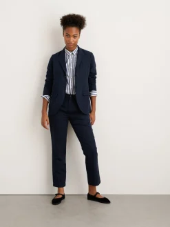 Boy Blazer In Cotton Linen