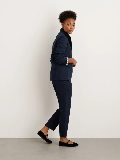 Boy Blazer In Cotton Linen