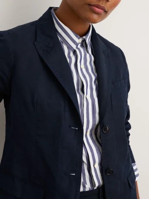 Boy Blazer In Cotton Linen
