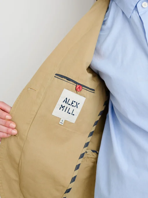 Boy Blazer In Cotton Linen