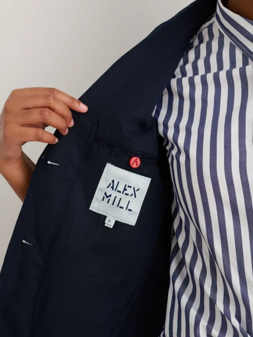 Boy Blazer In Cotton Linen