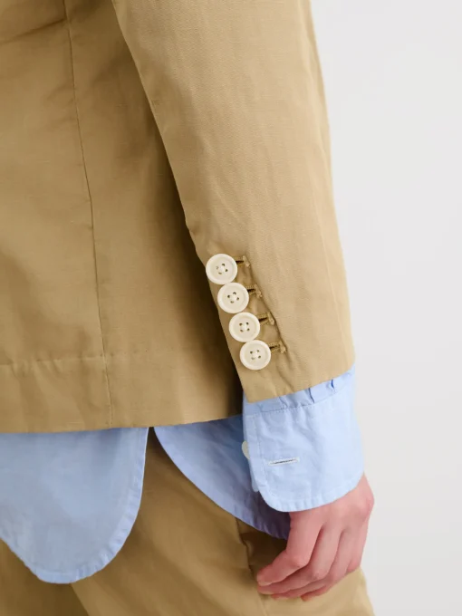 Boy Blazer In Cotton Linen