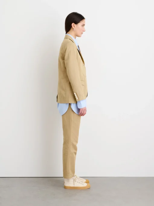 Boy Blazer In Cotton Linen