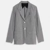 Boy Blazer In Houndstooth