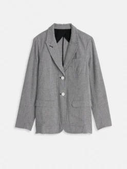 Boy Blazer In Houndstooth