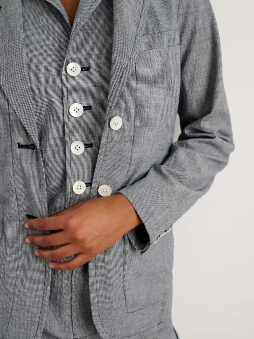Boy Blazer In Houndstooth