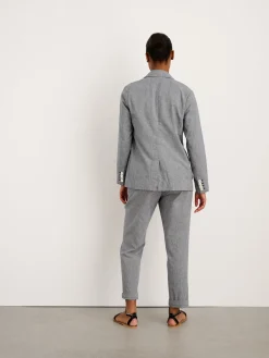 Boy Blazer In Houndstooth