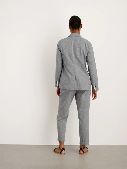 Boy Blazer In Houndstooth