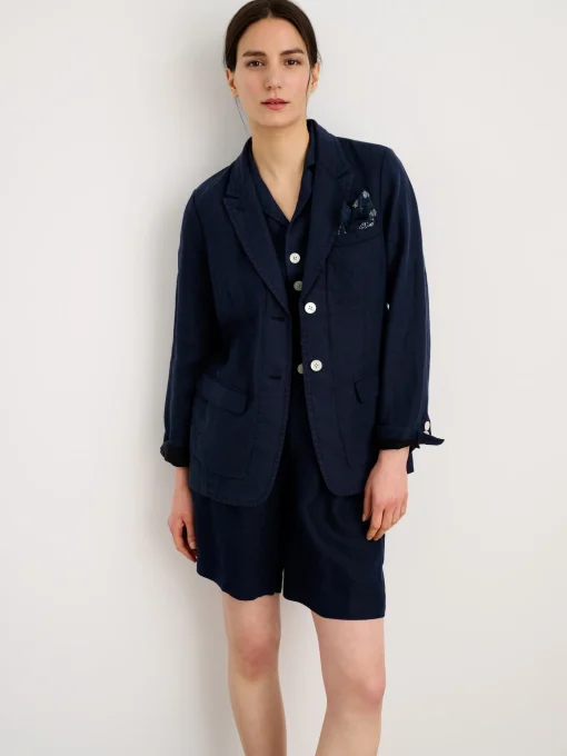 Boy Blazer In Linen