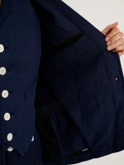 Boy Blazer In Linen