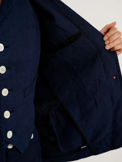 Boy Blazer In Linen