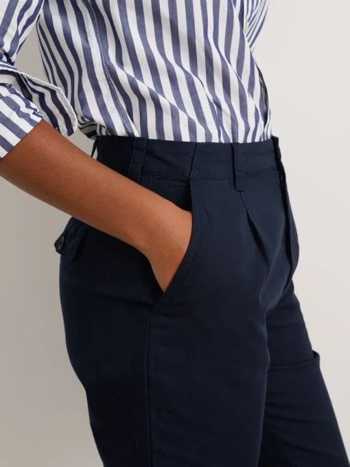 Boy Pant In Cotton Linen