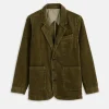 Boyish Blazer In Rugged Corduroy