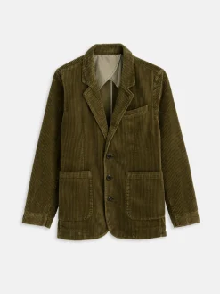 Boyish Blazer In Rugged Corduroy