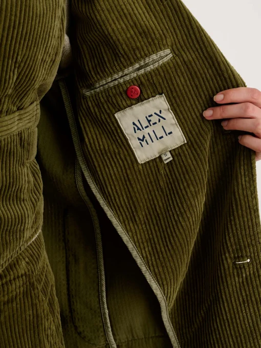 Boyish Blazer In Rugged Corduroy