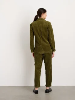 Boyish Blazer In Rugged Corduroy
