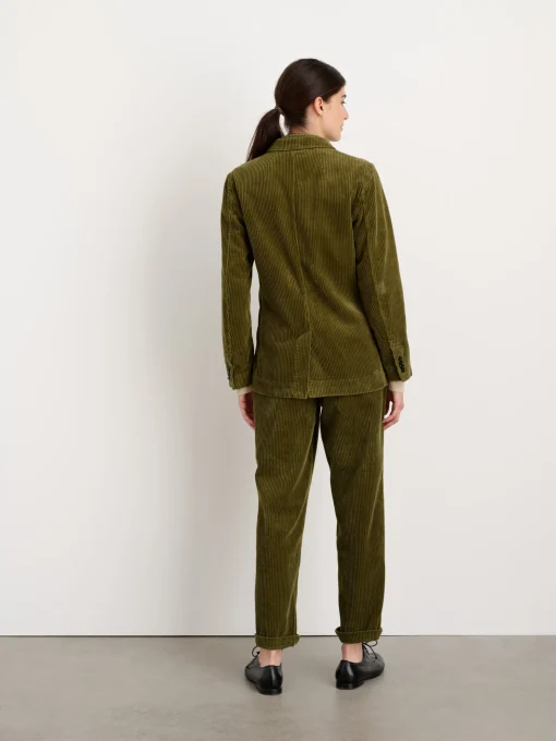 Boyish Blazer In Rugged Corduroy