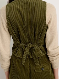 Boyish Vest In Rugged Corduroy