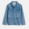 Britt Work Jacket In Denim