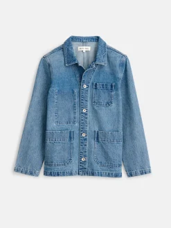 Britt Work Jacket In Denim