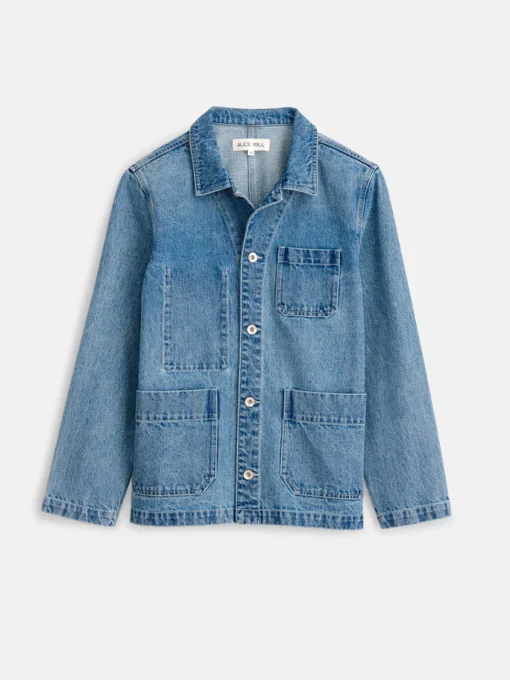 Britt Work Jacket In Denim