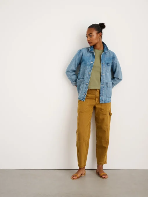 Britt Work Jacket In Denim
