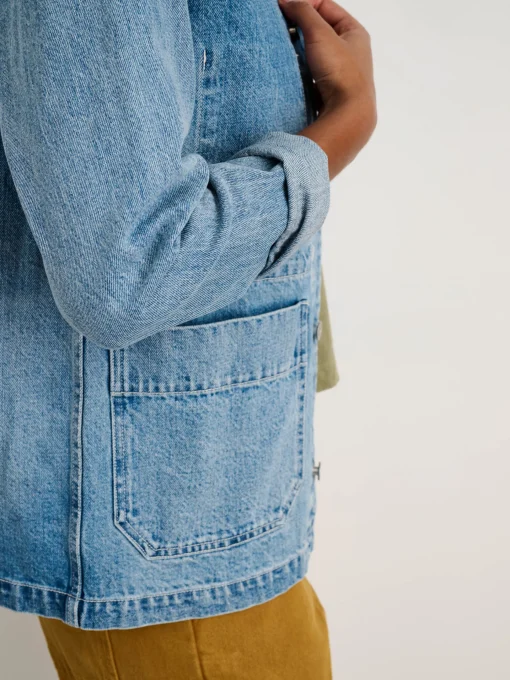 Britt Work Jacket In Denim