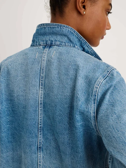Britt Work Jacket In Denim