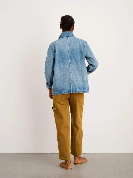 Britt Work Jacket In Denim