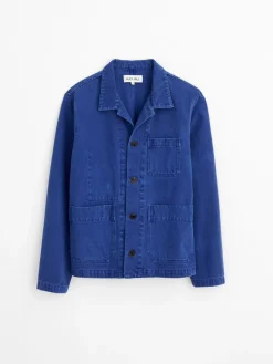 Britt Work Jacket In Recycled Denim