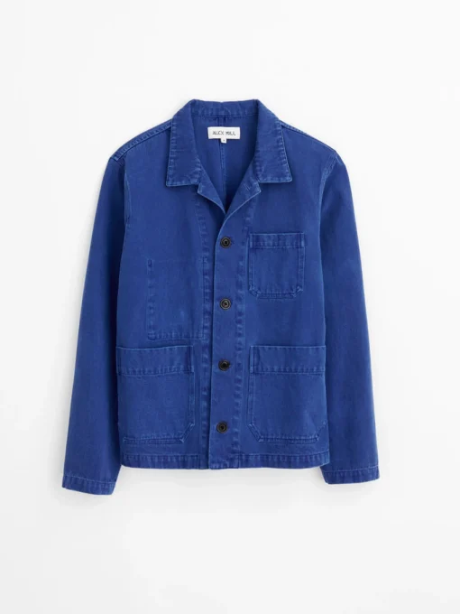 Britt Work Jacket In Recycled Denim