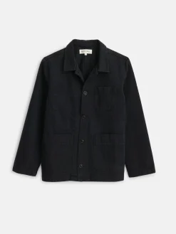 Britt Work Jacket In Recycled Denim