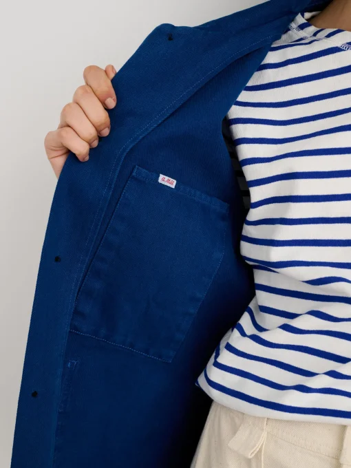Britt Work Jacket In Recycled Denim