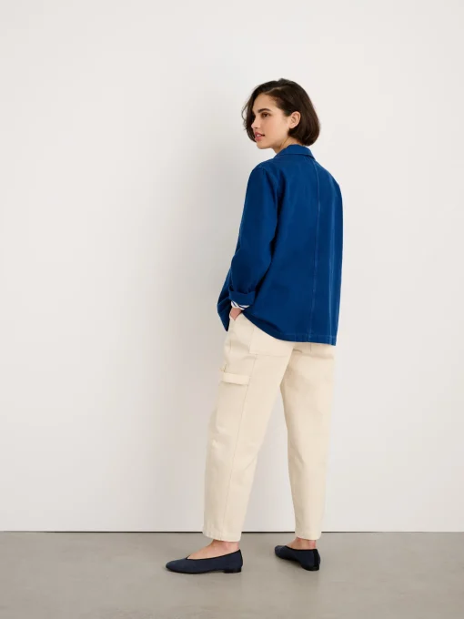 Britt Work Jacket In Recycled Denim