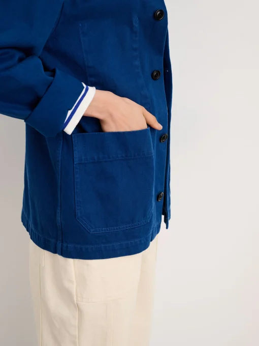 Britt Work Jacket In Recycled Denim