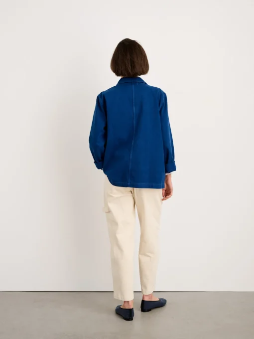 Britt Work Jacket In Recycled Denim