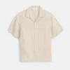 Camp Shirt In Flax Linen