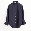 Easy Ruffle Shirt In Paper Poplin