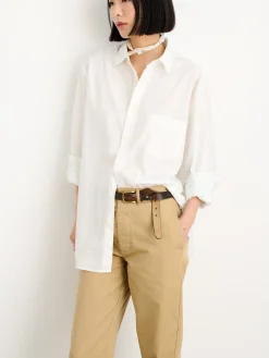 Easy Shirt In Paper Poplin