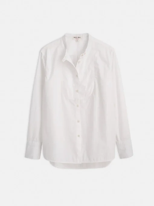 Eloise Bib Shirt In Solid