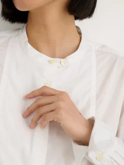 Eloise Bib Shirt In Solid