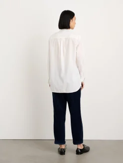 Eloise Bib Shirt In Solid